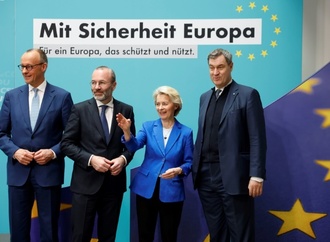 CSU-Parteitag bert ber Europaprogramm: ''Fr ein starkes Bayern in Europa''